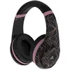 Image de 4Gamers PRO4-70 - Rose Gold Abstract Edition - micro-casque - sur-oreille - filaire - jack 3,5mm - noir, rose gold - pour Sony PlayStation 4, Sony PlayStation 4 Pro, Sony PlayStation 4 Slim