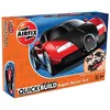 Image de Quickbuild Bugatti Veyron - Noir & Rouge - Maquette De Voiture Airfix J6020-Airfix