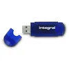 Image de Integral EVO - ClÃ© USB - 128 Go - USB 2.0 - bleu transparent