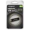 Image de Integral Secure 360 - ClÃ© USB - 8 Go - USB 3.0 - Noir Ã©lÃ©gant