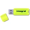 Image de Integral Neon - ClÃ© USB - 128 Go - USB 2.0 - jaune