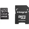 Image de Integral - Carte mÃ©moire flash (adaptateur microSDXC vers SD inclus(e)) - 256 Go - A1 / Video Class V30 / UHS-I U3 / Class10 - microSDXC UHS-I