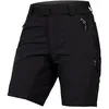 Image de Endura - Women's Hummvee Short Mit Innenhose - Pantalon De Cyclisme Taille S, Noir
