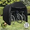 Image de Tente De Rangement Large Xl Pour VÃ©los 169 X 161 X 223 Cm Garage ExtÃ©rieur Mobile Protection Rangement Stockage Bicyclette ExtÃ©rieur - Tissu Oxford ImpermÃ©able + Anti Uv - [Fixations Sol Gratuit]
