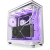 Image de NZXT Nzxt H6 Air Flow H6 Flow RGB - BoÃ®tier moyen tour - Blanc - RGB - Verre TrempÃ©