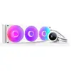 Image de Watercooling - NZXT - RL-KR360-W2 - Kraken Plus 360 RGB - Ãcran carrÃ© 1.54" personnalisable et ventilateurs RGB - Blanc