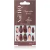 Image de Nail HQ Faux ongles Amande Chocolat Envy 24 pièces