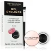 Image de Makeup Revolution Eyeliner Gel en pot avec pinceau couleur noire 3 g