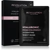 Image de Revolution Skincare Lot de 5 masques tissu hydratants intenses à l'acide hyaluronique