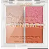 Image de Revolution Relove Palette de fards à paupières de poche Sweet Sundae 4x0,72 g