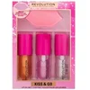 Image de Makeup revolution Ensemble d'huiles pour les lèvres Kiss & C'est parti - 4 ml