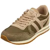 Image de TÃ©niss Gola Daytona Chute Femme - Textile Et SuÃ©dÃ© Kaki - 39