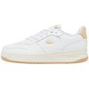 Image de Baskets basses Lacoste  Baskets Femme  Ref 63520 WN8 Blanc Beige P28955930