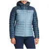 Image de Rab - Doudoune chaude en duvet - Microlight Alpine Jacket W Orion Blue Citadel pour Femme - Taille S - Bleu