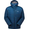 Image de Rab - Doudoune chaude en duvet - Microlight Alpine Jacket Tempest Blue pour Homme - Taille S - Bleu