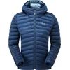 Image de Rab - Doudoune de randonnée légère en PrimaLoft® - Cirrus Flex Hoody W Tempest Blue pour Femme - Taille M - Bleu