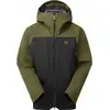 Image de Rab - Veste de ski de randonnée en GORE-TEX ePE - Khroma Converge Jacket Army Black pour Homme - Taille M - Vert