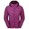 Image de Doudoune RAB Cirrus Flex Hoody Wmns (Plum/Mulberry) Femme