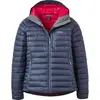 Image de Rab - Doudoune chaude en duvet - Microlight Alpine Jacket W Steel pour Femme - Taille M - Gris