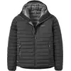 Image de Rab - Doudoune coupe-vent en duvet - Microlight Windstopper Hoody Black pour Homme - Taille XL - Noir