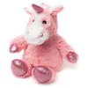Image de Warmies Cozy Plush Sparkly Pink Unicorn Fully Microwaveable Soft Toy