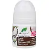 Image de Dr Organic Huile de Coco Vierge Déodorant à l'Huile de Coco Roll On 50ml