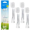 Image de Bross-BÃ©bÃ© Babysonic Recharges Pour Brosse Ã Dents Sonique 18-36 Mois, Lot De 4