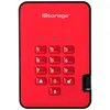 Image de iStorage diskAshurÂ² - SSD - chiffrÃ© - 512 Go - externe (portable) - USB 3.1 - FIPS 197, 256-bit AES-XTS - rouge passion - ConformitÃ© TAA
