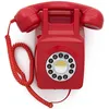 Image de GPO 746 WALL Rouge - TÃ©lÃ©phone mural rÃ©tro bouton poussoir