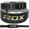 Image de Rdx 4 Pouce Ceinture De Musculation En Cuir RembourrÃ© DorÃ©/Noir/Blanc M - Rdx - Wbs-4rb-M