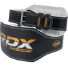 Image de Rdx 6 Pouce Ceinture De Musculation En Cuir DorÃ©/Noir/Blanc L - Rdx - Wbs-6rb-L