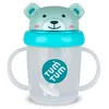 Image de Tasse Anti Fuite + Paille LestÃ©e Ourson Bleu - V3 Bleu