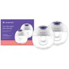 Image de Tire-Lait Mains Libres Double Blanc - Transparent
