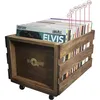 Image de Retro Musique KXRM 25 caisse en bois pour 100 disques vinyles