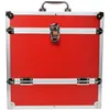 Image de Retro Musique KXRM 03 flight case rouge pour disques vinyles