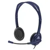 Image de Logitech - Micro-casque - sur-oreille - filaire - jack 3,5mm - bleu nuit - universitaire (pack de 5)