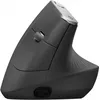Image de Logitech MX Vertical - Souris verticale - ergonomique - optique - 6 boutons - sans fil, filaire - Bluetooth, 2.4 GHz - récepteur sans fil USB - graphite