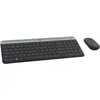 Image de Logitech Slim Wireless Combo MK470 - Ensemble clavier et souris - sans fil - 2.4 GHz - Français - graphite