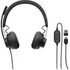 Image de Logitech Zone Filaire - Micro-casque - sur-oreille - filaire - USB-C - graphite