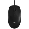 Image de Logitech M100 - Souris - pleine taille - droitiers et gauchers - optique - 3 boutons - filaire - USB - noir