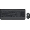 Image de Signature MK650 Combo for Business - Ensemble clavier et souris - sans fil - Bluetooth LE - AZERTY - Français - graphite en occasion ou reconditionné