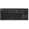 Image de Logitech G PRO X TKL - Clavier - backlit - sans fil - 2.4 GHz, Bluetooth - AZERTY - Français - commutateur : Tactile - noir