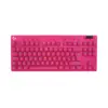 Image de Logitech G Clavier gaming sans fil PRO X TKL en Magenta