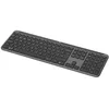 Image de Logitech Signature Slim K950 - Clavier - 100% - full size - sans fil - Bluetooth 5.1 LE - AZERTY - Français - graphite