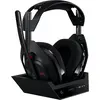 Image de Logitech G Casque gaming ASTRO A50 + station de base en Noir