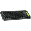Image de Logitech POP Icon Keys - Clavier - sans fil - Bluetooth LE - AZERTY - Français - graphite, vert