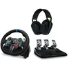 Image de Volant + PÃ©dalier LOGITECH Volant G29 + Casque G435 Noir