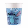 Image de 8 GOBELETS CARTON STITCH 25CL BLEU