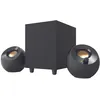 Image de Haut-parleurs de Bureau alimentÃ©s par USB 2.1 Creative Pebble Plus avec Caisson de Basse downfire et conÃ§us avec Un Champ lointai