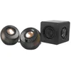 Image de Creative Pebble X Plus - SystÃ¨me de haut-parleur - pour PC - Canal 2.1 - sans fil - Bluetooth - 15 watt (Totale) - noir